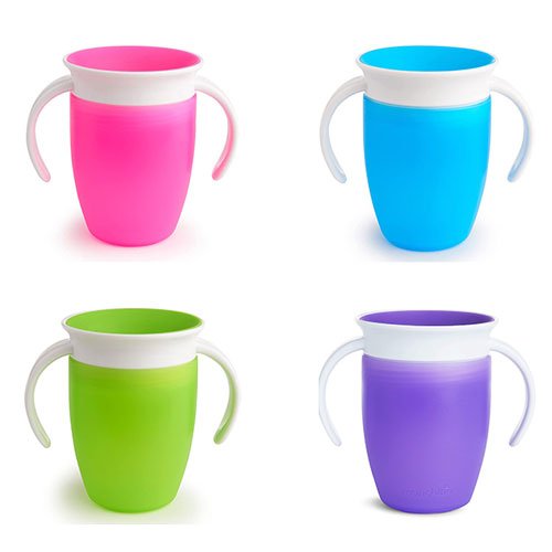 tasse d'apprentissage 360° munchkin miracle pour bébé 6 mois